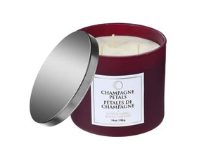Bougie parfumée 3 mèches - 4 odeurs