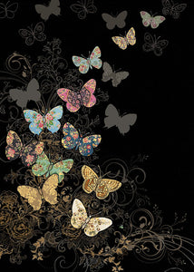 Carte de souhait - Papillons