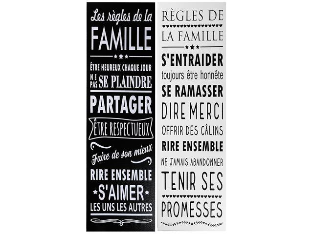 Affiche famille - 2 choix