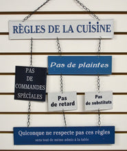 Charger l&#39;image dans la galerie, Affiche murale - Règles de cuisine
