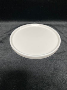 Assiette blanche pour pilier