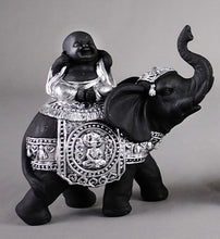 Charger l&#39;image dans la galerie, Buddha sur éléphant - Pas voir, Pas entendre, Pas parler
