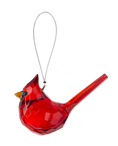 Cardinal en acrylique