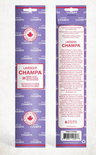 Charger l&#39;image dans la galerie, Encens Natural Champa - 4 odeurs
