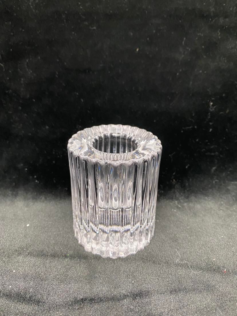 Chandelier en verre - cylindrique