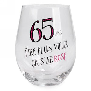 Coupe de vin - 65 ans