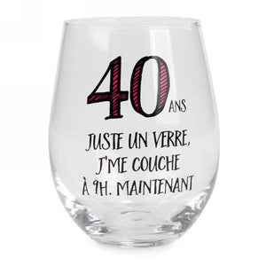 Coupe de vin - 40 ans
