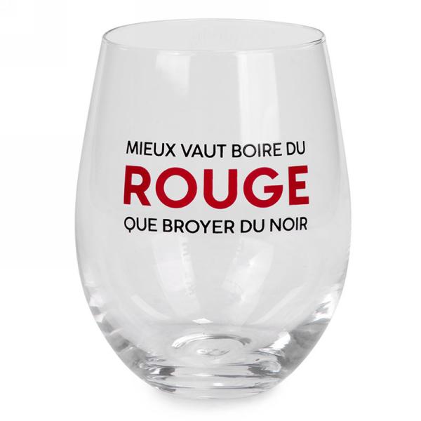 Coupe de vin - Boire du rouge