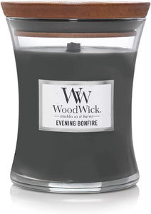 Bougie parfumée WoodWick - Evening Bonfire 10 oz