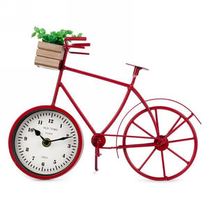 Horloge vélo rouge