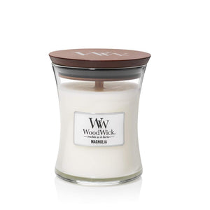 Bougie parfumée WoodWick - Magnolia - 10 oz