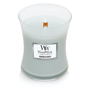 Bougie parfumée WoodWick - Magnolia Birch - 10 oz