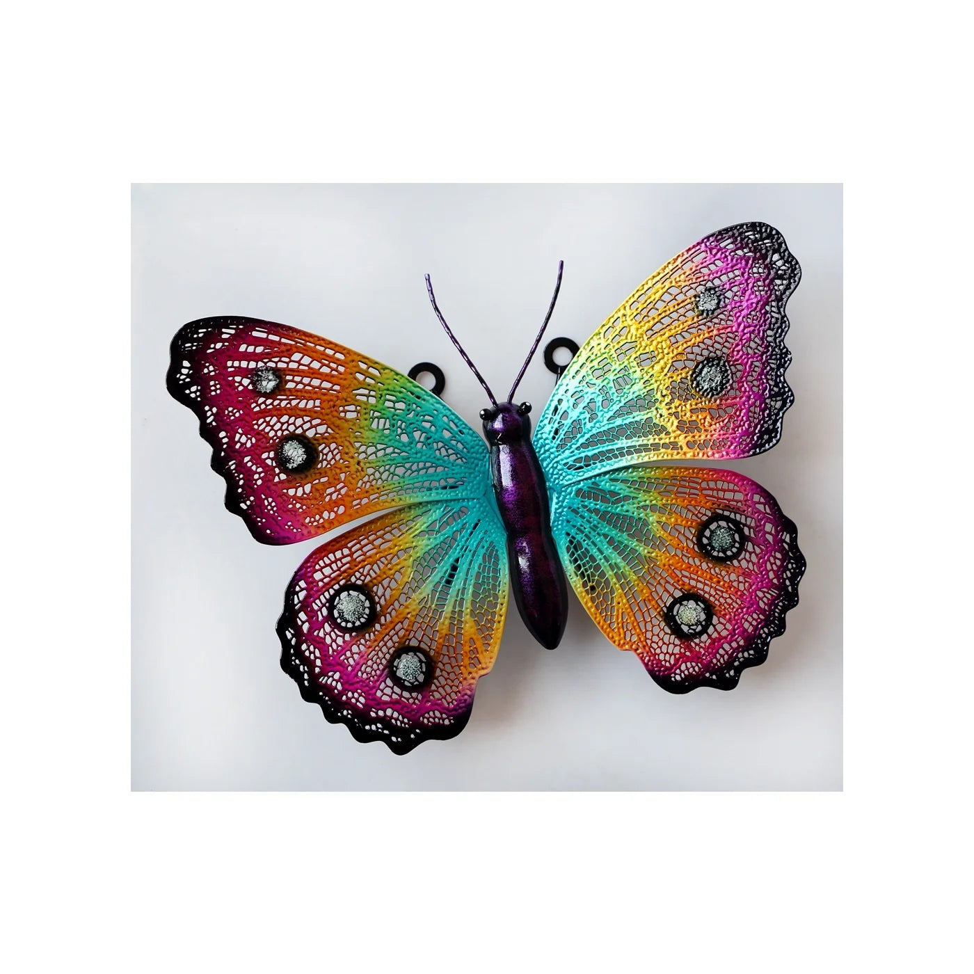 10 Papillons Décoratifs Vert Menthe - Les Bambetises