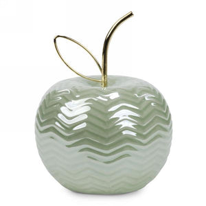 Pomme en céramique texturé