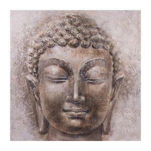 Toile canvas - Tête buddha