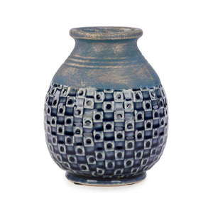Vase à fleur - Bleu