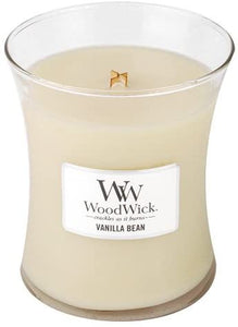 Bougie parfumée WoodWick - Vanilla bean 10 oz